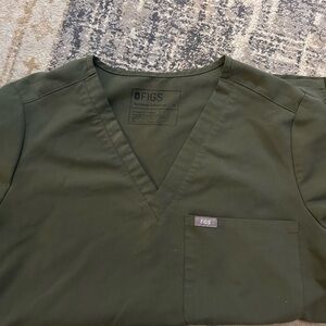 Figs Olive Technical Collection Scrub Set